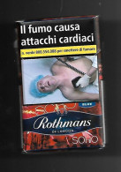 Tabacco Pacchetto Di Sigarette Italia - Rothmans Red 2019 N.2 Da 20 Pezzi - Vuoto - Empty Cigarettes Boxes