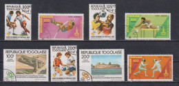 Lot De Timbres Oblitérés Du Togo Années 1981 82 - Togo (1960-...)