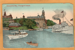 Thousand Islands Ontario Canada Old Postcard - Thousand Islands