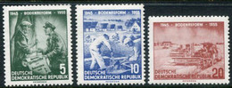 DDR / E. GERMANY 1955 Land Reform LHM / *.  Michel  481-83 - Nuevos