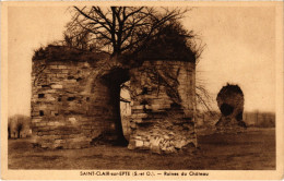 CPA St.Clair Sur Epte Ruines Du Chateau FRANCE (1332671) - Saint-Clair-sur-Epte