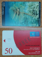 AC -  TURK TELECOM TELEPHONE - PHONE CARDS SAMPLE CARD UNDERWATER CREATURES ANEMONE - Türkei