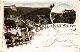 CPA AK Gruss Aus Rosenburg Vorlaufer AUSTRIA OSTERREICH (1274610) - Rosenburg