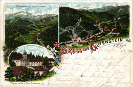 CPA AK Gruss Aus Gutenstein Nieder-Osterreich Vorlaufer AUSTRIA (1274661) - Gutenstein