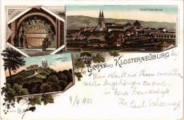 CPA AK Gruss Aus Klosterneuburg Vorlaufer AUSTRIA OSTERREICH (1274694) - Klosterneuburg