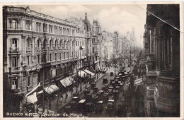 AMERIQUE - BUENON AIRES - AVENIDA De Mayo - Carte Postale Ancienne - Argentinien