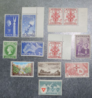 AUSTRALIA  Stamps Comms. MNH 1955  (D6) ~~L@@K~~ - Neufs