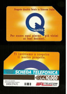 625 Golden - Qualità Betanumerica Da Lire 10.000 Telecom - Publiques Publicitaires
