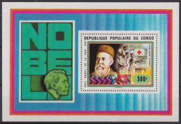 F-EX42392 CONGO MNH 1978 PEACE ALFRED NOBEL AWARD HENRI DUNANT RED CROOS. - Prix Nobel