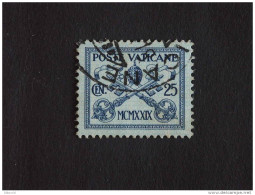 Vaticaanstad Vatican Vatican 1929 Armoiries Wapenschild Yv 29 O - Used Stamps