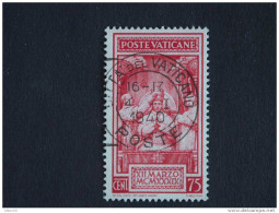Vaticaanstad Vatican Vatican 1939 Couronnement Du Pape Pie XII   Yv 87 O - Used Stamps