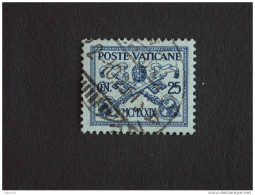 Vaticaanstad Vatican Vaticane 1929 Armoiries Wapenschild Yv 29 O - Used Stamps