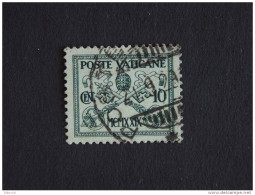 Vaticaanstad Vatican Vaticane 1929 Armoiries Wapenschild Yv 27 O - Gebraucht