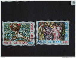 Vaticaanstad Vatican Vaticane 1980 La Toussaint Allerheiligen Yv 700-701 O - Gebraucht