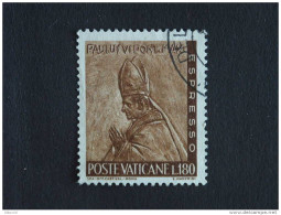 Vaticaanstad Vatican Vaticane 1966 Expres Paul VI Yv 18 O - Eilsendung (Eilpost)