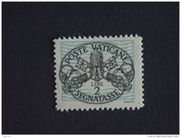 Vaticaanstad Vatican Vatican 1945 Taxe Armoiries Pontificales Yv 11a MH * - Postage Due