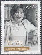 Andorre Français 2022 Rosa Ferrer Neuf ** - Unused Stamps