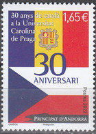 Andorre Français 2022 Université De Prague Neuf ** - Unused Stamps