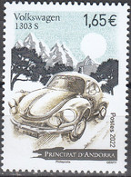 Andorre Français 2022 Volkswagen 1303S Neuf ** - Unused Stamps
