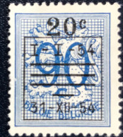 België - Belgique - C18/11 - 1954 - (°)used - Michel 988V - Cijfer Op Heraldieke Leeuw - Typos 1951-80 (Chiffre Sur Lion)