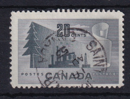 Canada: 1952   Forestry Products    Used - Oblitérés