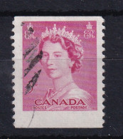 Canada: 1953   QE II - Booklet Stamps   SG459  3c   [Imperf X 12]   Used - Gebraucht