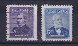 Canada: 1954   Prime Ministers (Series 3)    Used - Used Stamps
