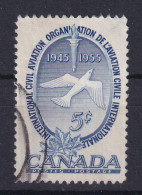 Canada: 1955   Tenth Anniv Of International Civil Aviation Organisation     Used - Gebraucht