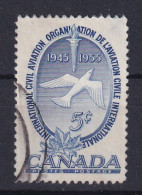 Canada: 1955   Tenth Anniv Of International Civil Aviation Organisation     Used - Used Stamps