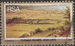 SOUTH AFRICA 1975 Death Centenary Of Thomas Baines (painter) - 30c. - Pretoria, 1874 FU - Oblitérés