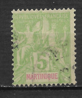 MARTINIQUE  N°  34 - Oblitérés