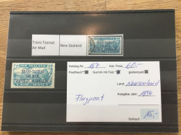 Neuseeland  1934, 17. Febr. Direktflug Neuseeland-Tasmanien Des Fliegers MH* - Unused Stamps