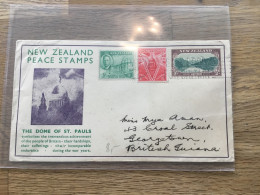Neuseeland 1947 Brief - Lettres & Documents