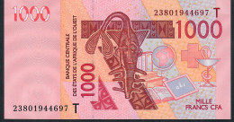 W.A.S. TOGO P815Tw 1000 FRANCS (20)23 2023 Signature 46  UNC. - West African States