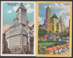 Standard Oil Building Bowling Green Fith Avenue Hotels And Building New York, Card Color - Bar, Alberghi & Ristoranti