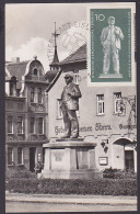 MC W. I. Lenin 10 Pf. DDR 772, SoSt. Lutherstadt Eisleben, Denkmal Vor Hotel Goldener Stern, Bergbau Hammer Schägel - Cartes-Maximum (CM)