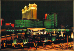 Las Vegas - Caesars Palace Sur Las Vegas Boulevard - Vue Nocturne - Las Vegas