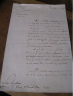 LETTRE SIGNEE D'ACHILLE FOULD 1859 MINISTRE FINANCES DEPUTE SEINE NAPOLEON III Au DUC DE BASSANO - Personajes Historicos