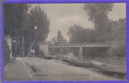 Carte Postale 51. Champigny Pont Sur Le Petit Bras De La Marne  Très Beau Plan - Champigny