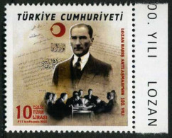 Türkiye 2023 Treaty Of Lausanne, Centenary | First World War, Military, Treaties, WW1 - Ongebruikt