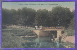 Carte Postale 52. Chateauvilain  Le Pont De Poisse   Très Beau Plan - Chateauvillain