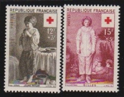 France  .  Y&T   .   1089/1090    .     **      .     Neuf Avec Gomme Et SANS Charnière - Unused Stamps
