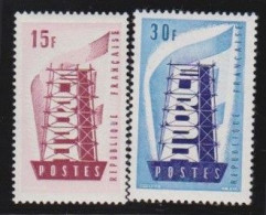 France  .  Y&T   .   1076/1077  .     **      .     Neuf Avec Gomme Et SANS Charnière - Unused Stamps
