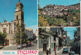 Saluti Da Stigliano - Matera - Formato Grande Viaggiata – FE390 - Matera