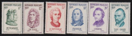 France  .  Y&T   .   1082/1087     .     **      .     Neuf Avec Gomme Et SANS Charnière - Unused Stamps