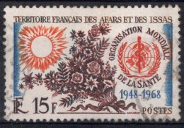 AFARS ET ISSAS   Timbre-poste N°336 Oblitéré Charnière TB Cote 2€50 - Usados