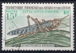 AFARS ET ISSAS   Timbre-poste N°351 Oblitéré Charnière TB Cote 3€00 - Oblitérés