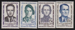 France  .  Y&T   .   1157/1160    .     **      .     Neuf Avec Gomme Et SANS Charnière - Unused Stamps