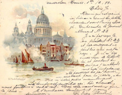 ANGLETERRE - London - St Paul's Cathedral - Carte Postale Ancienne - St. Paul's Cathedral