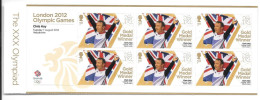 Gb 2012 Olympics GOLD MEDAL WINNER Minature Sheet Of 6 Stamps -  CHRIS HOY - Unused Stamps